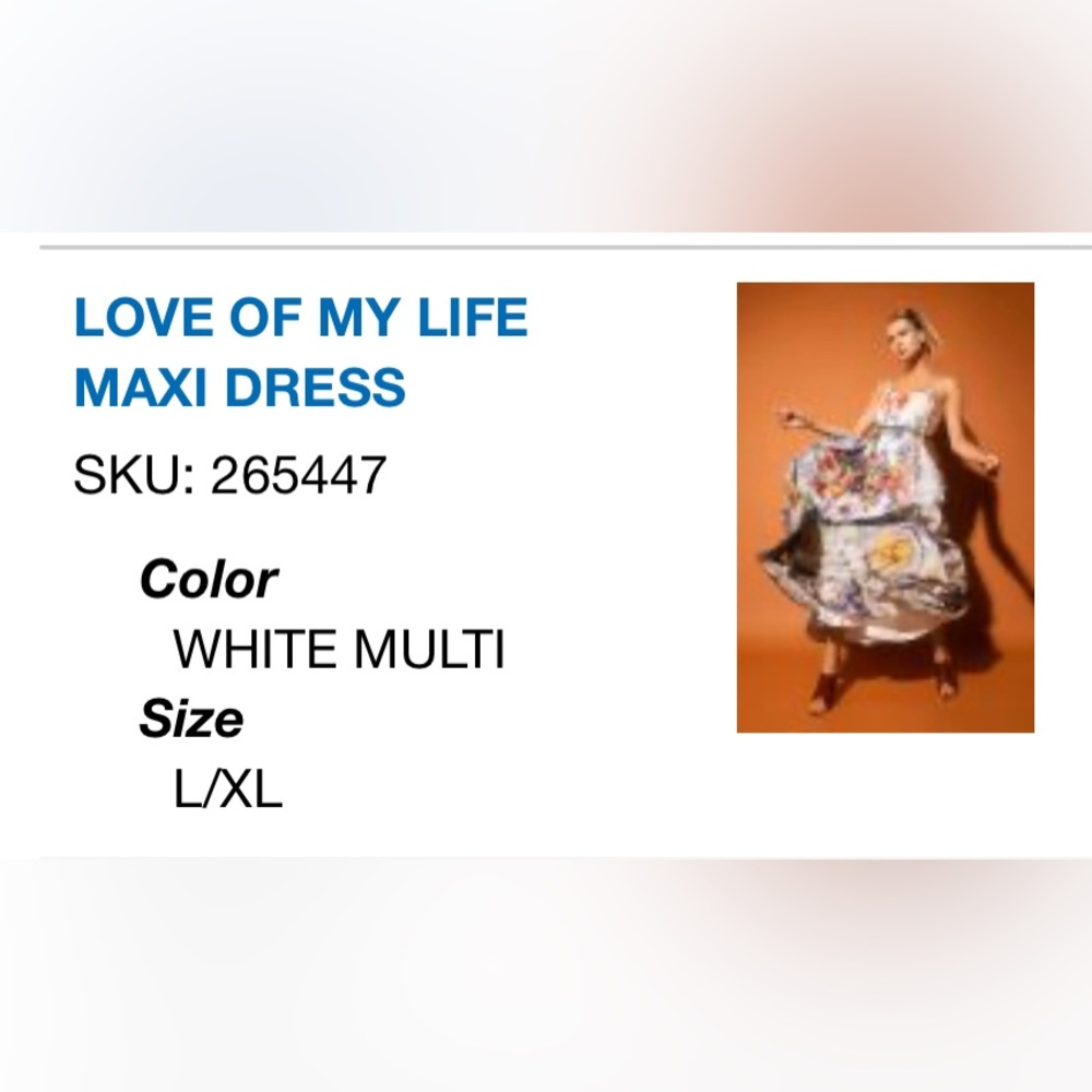 NWT - Akira “Love of my life” dress size L/XL